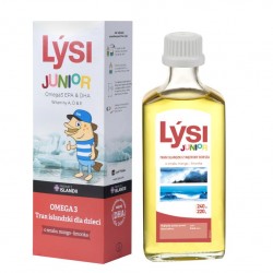LYSI Tran islandzki dla dzieci mango-limonka