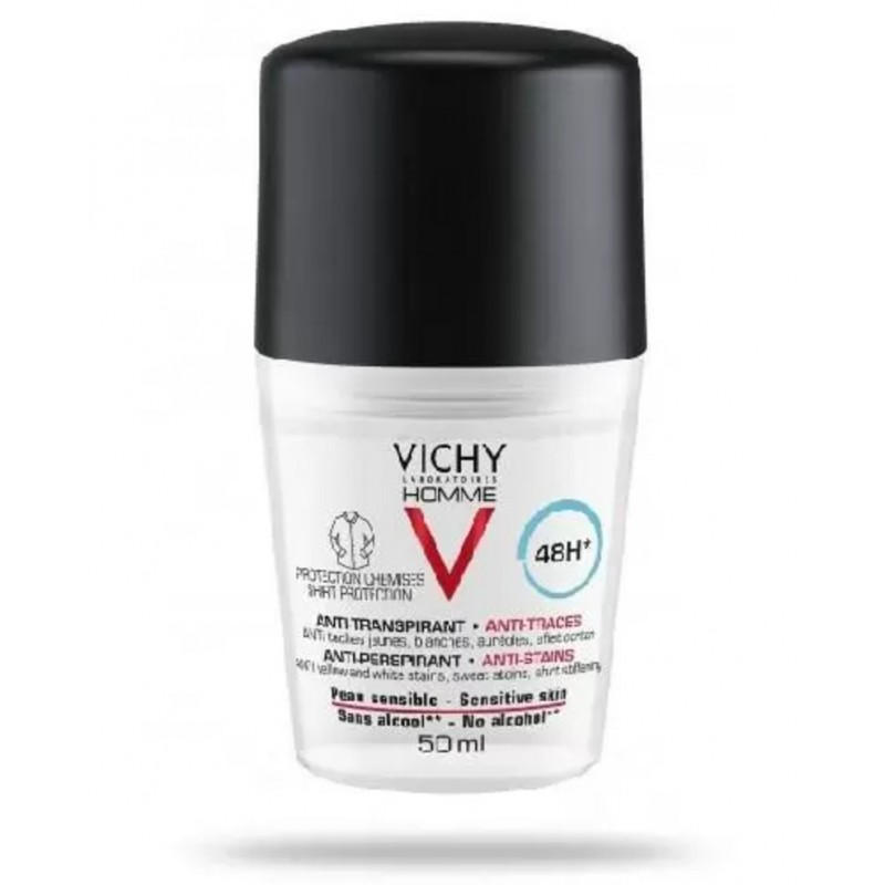 VICHY HOMME 48 h Antypersp. p/plamom 50 ml 