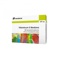 Vitaminum E Medana, 200 mg, 20 kapsułek