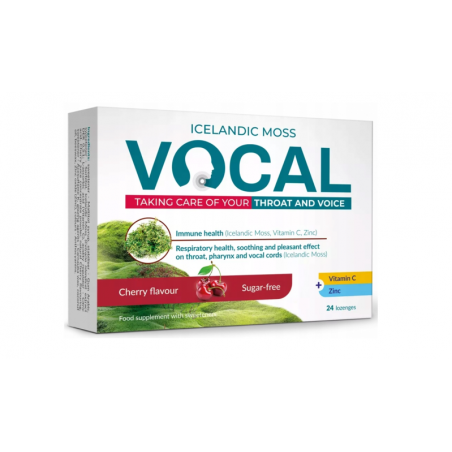 VOCAL pastylki do ssania miękkie