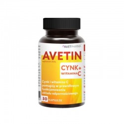 Avetin Cynk + Witamina C, 30 szt.