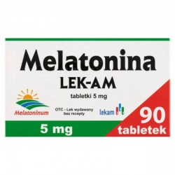 Melatonina LEK-AM tabletki 5mg 90tabletek