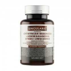 Cytrynian Magnezu + Ashwagandha Stres i Zmęczenie