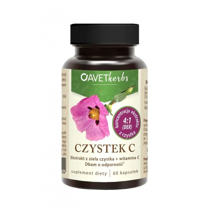 Avet Herbs Czystek C 60 kaps. 