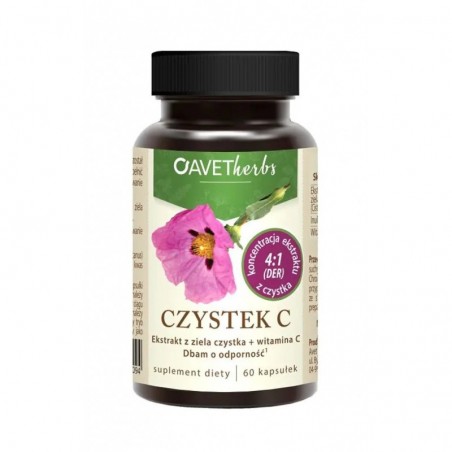Avet Herbs Czystek C 60 kaps.