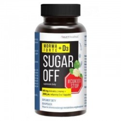 Sugar Off Morwa Forte + D3 60 kaps.