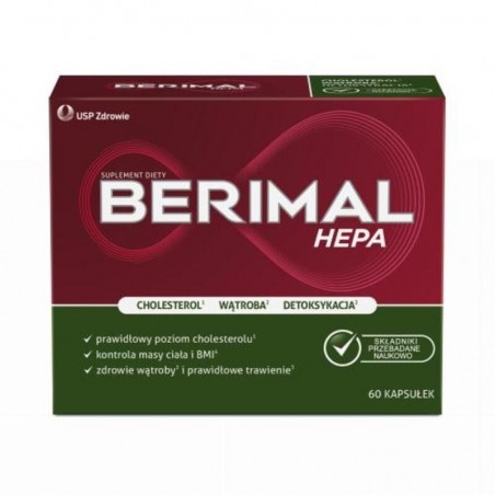 Berimal Hepa 60 kaps.