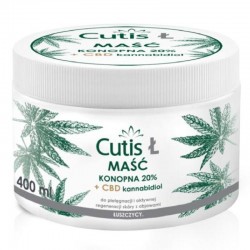 CUTIS Ł - ŁUSZCZYCA Maść konopna 20% + CBD