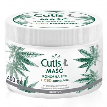  CUTIS Ł - ŁUSZCZYCA Maść konopna 20% + CBD 