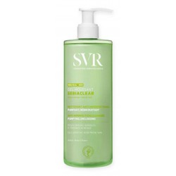 SVR SEBIACLEAR Gel Moussant, żel do mycia skóry tłustej i trądzikowej, 400 ml