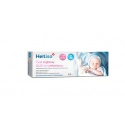Heltiso Test Ciążowy Duo, strumieniowy, 2 szt.