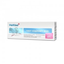 HELTISO Test ciążowy Duo płytkowy 2szt.