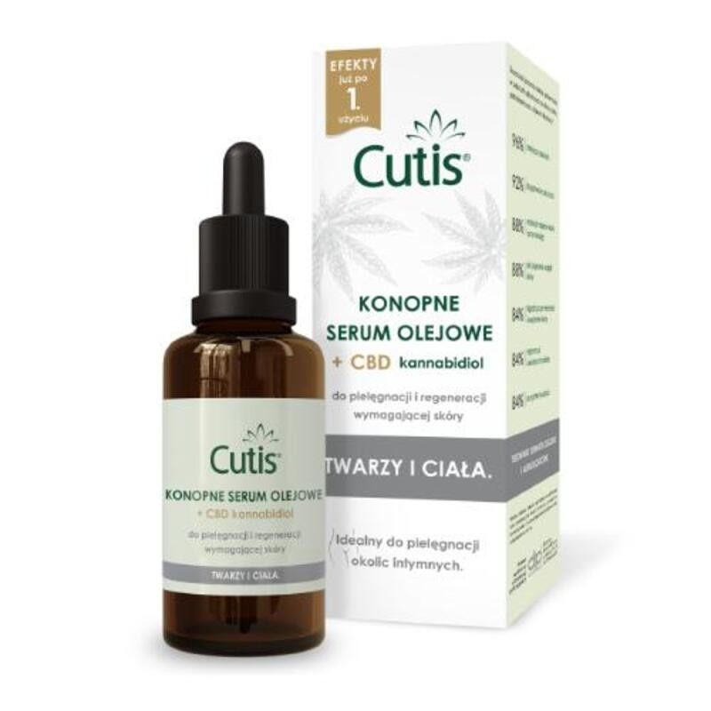 CUTIS KONOPNE Serum olejowe + CBD 50ml 