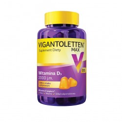 Vigantoletten Max | Suplement diety | 60 żelek o smaku cytrynowym