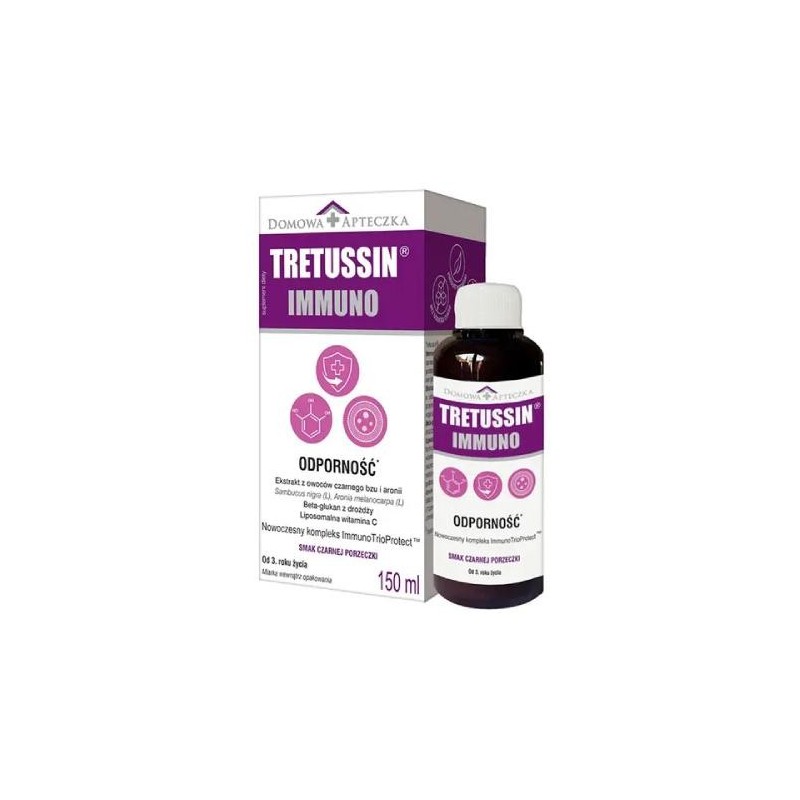 Tretussin Immuno płyn 150 ml 
