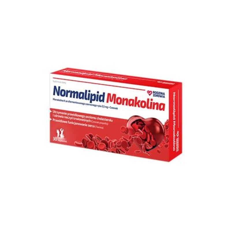 Rodzina Zdrowia, Normalipid Monakolina 30 kapsułek 
