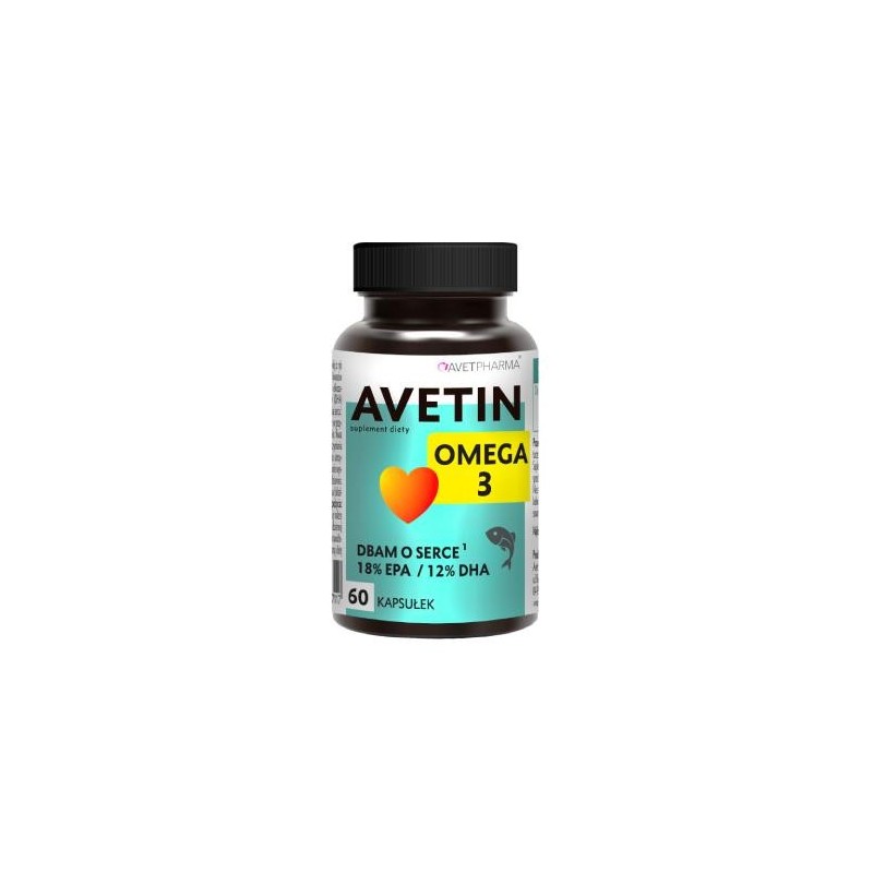 Avetin Omega 3, 60 kapsułek 