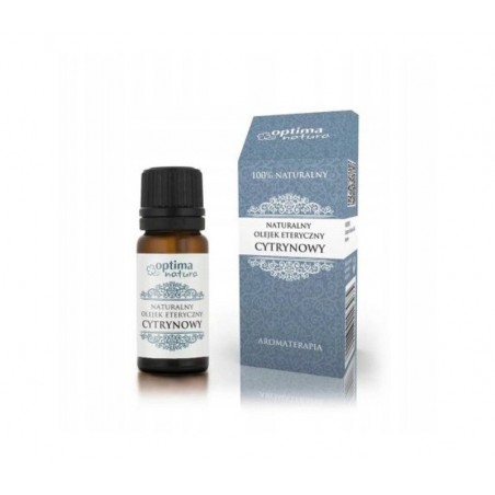 Optima Natura, Naturalny Olejek Cytrynowy, 10 ml