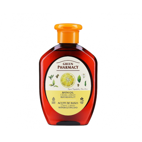 GREEN PHARMACY Olejek do kąpieli i pod prysznic- GoĽdzik i Cytryna, 250ml
