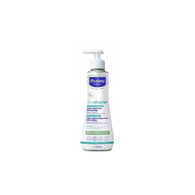 Mustela Stelatopia+ Krem uzupełniający, 300ml 