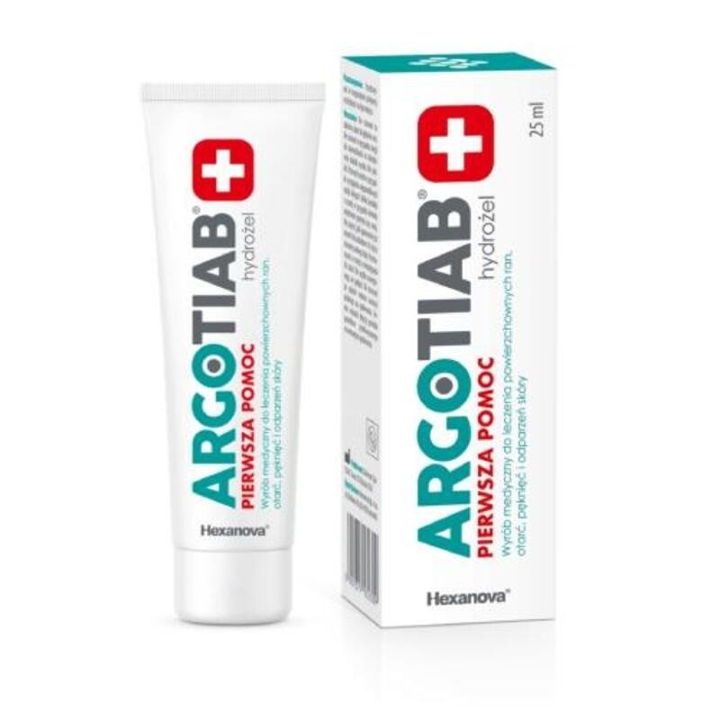 Argotiab Pierwsza pomoc hydrożel żel 25ml 