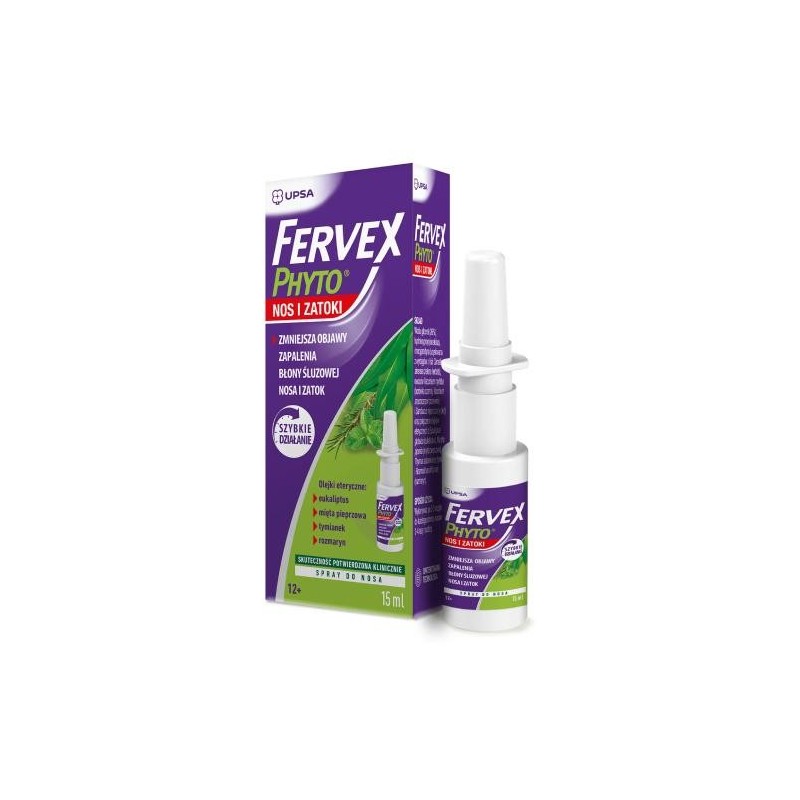 FERVEX PHYTO?, Nos i Zatoki Spray do nosa, 15ml 