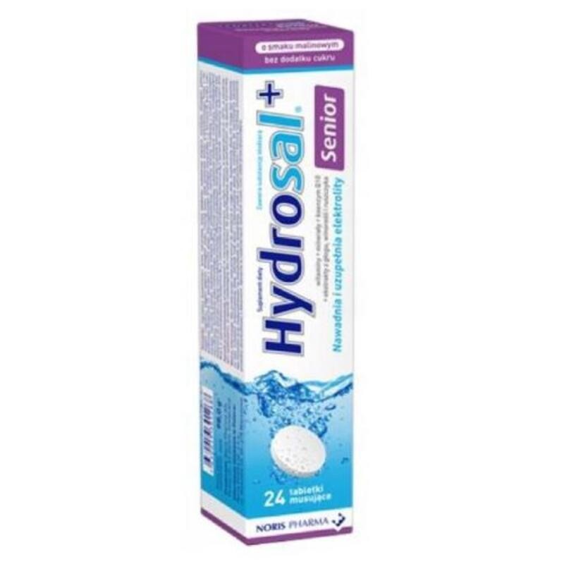 Hydrosal Senior, 24 tabletki musujące 