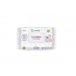 Lab4BABY h2owipes, BABY WET WIPES chusteczki, 48 sztuk