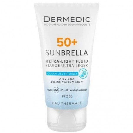 Dermedic Sunbrella krem do twarzy do skóry tłustej i mieszanej SPF 50+, 40ml