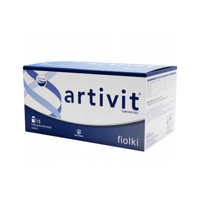 Artivit fiolki, 15 fiolek 
