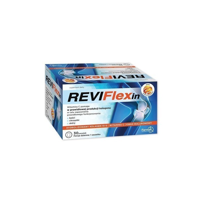 Reviflexin smak pomarańczowy, 30 saszetek 