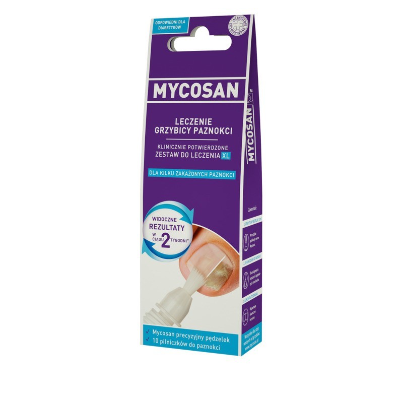 Mycosan grzybica paznokci, 10 ml 