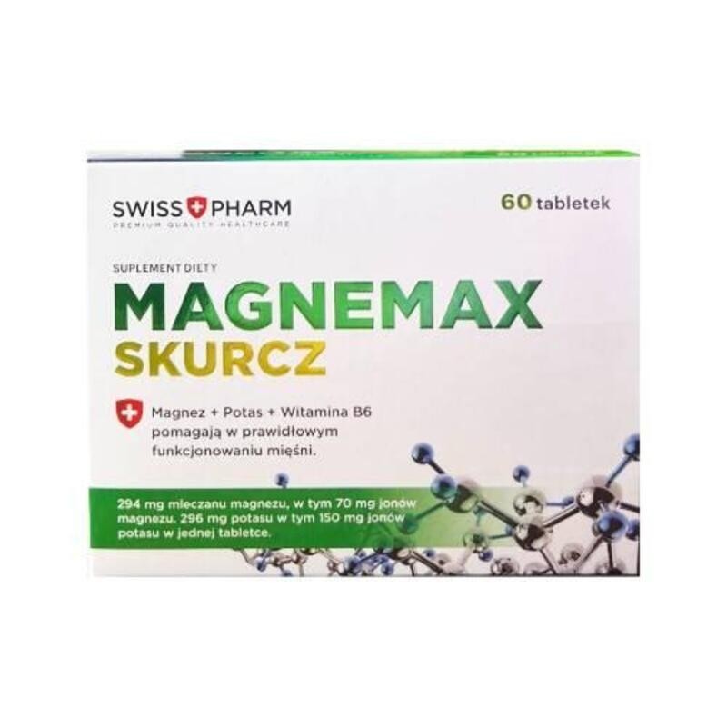 MagneMax Skurcz, 60 tabletek 