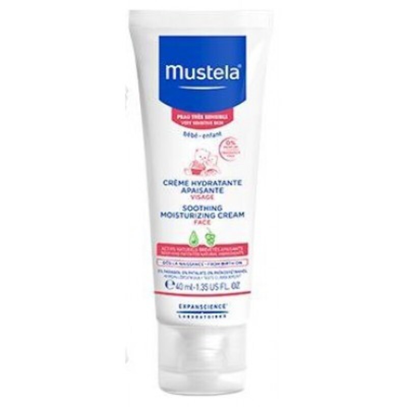 MUSTELA Łagodzący Krem do twarzy, 40 ml 