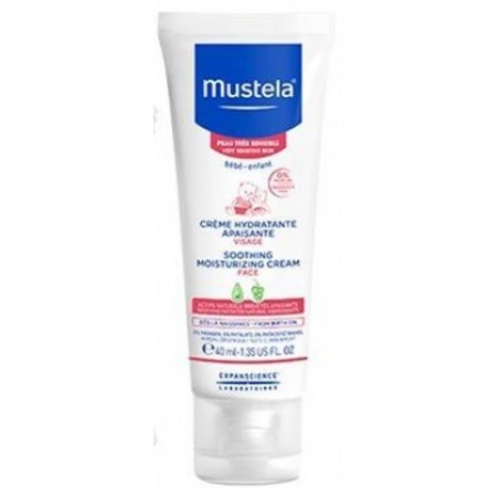  MUSTELA Łagodzący Krem do twarzy, 40 ml 