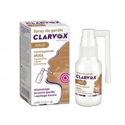 Clarvox Gold Spray Do Gardłal, 30 ml