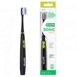 Sunstar GUM Szczoteczka Sonic Daily czarna