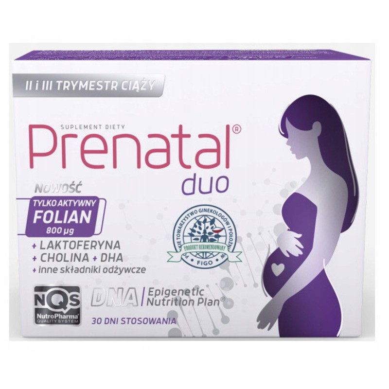 Prenatal Duo, 30 tabletek + 60 kapsułek 