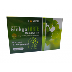 MemoryFlav Ginkgo forte 120 mg, 60 tabletek