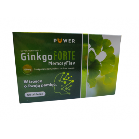  MemoryFlav Ginkgo forte 120 mg, 60 tabletek 