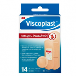 Plaster VISCOPLAST tamuj.krwawienie, 14 szt.