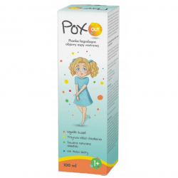 PoxOUT, pianka łagodząca objawy ospy wietrznej, 100 ml