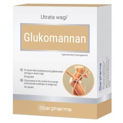 Glukomannan, 60 kapsułek