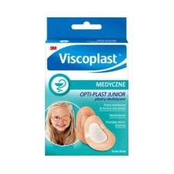 Plaster OPTI-PLAST JUNIOR okulistyczne rozm.62x50mm, 10 szt.