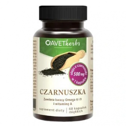 Avet Herbs Czarnuszka, 60 kapsułek