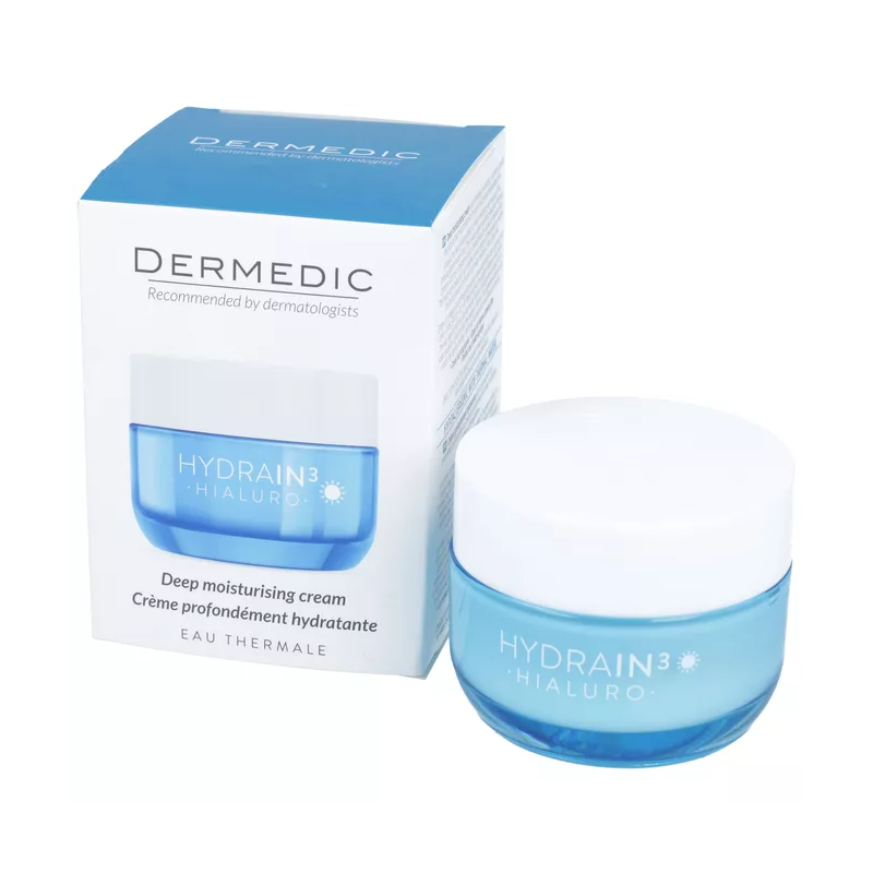 Dermedic Hydrain 3 Hialuro krem dogłębnie nawilżający, 50ml 