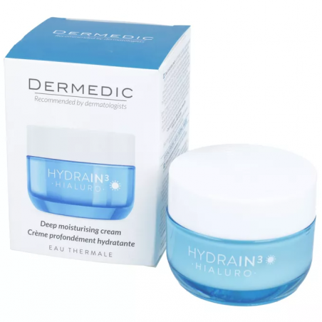 Dermedic Hydrain 3 Hialuro krem dogłębnie nawilżający, 50ml