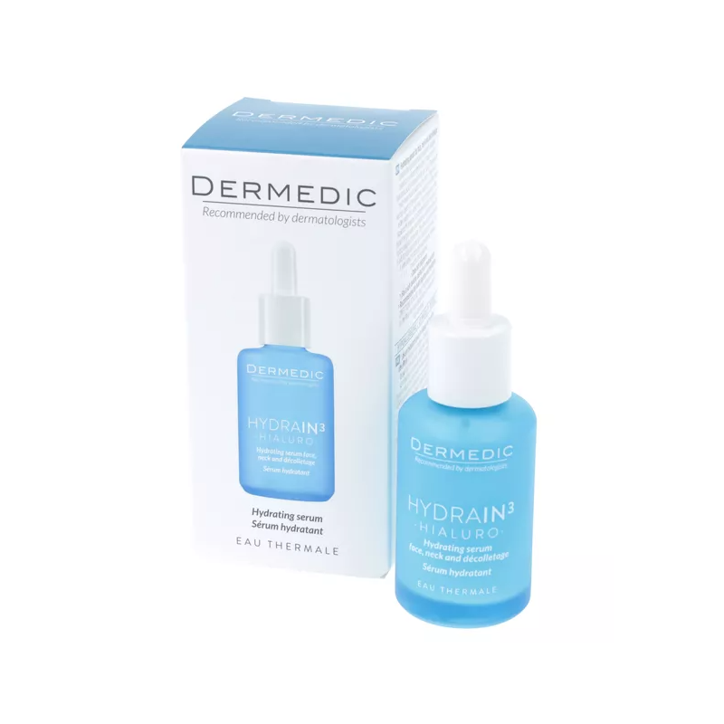 Dermedic Hydrain 3 hialuro serum nawadniające, 30 ml 