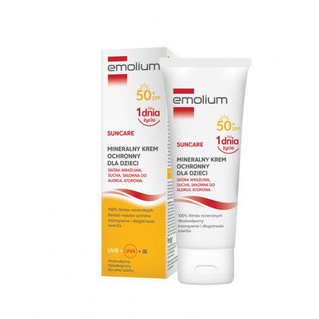 Emolium Suncare Krem ochronny SPF50, 50 ml