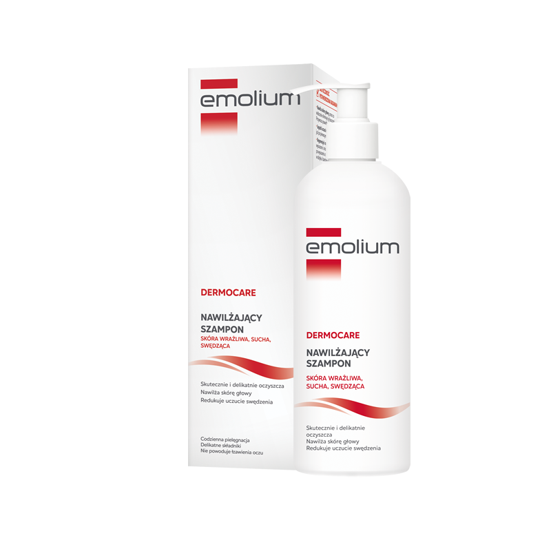 Emolium Dermocare szampon nawilżający 200 ml 